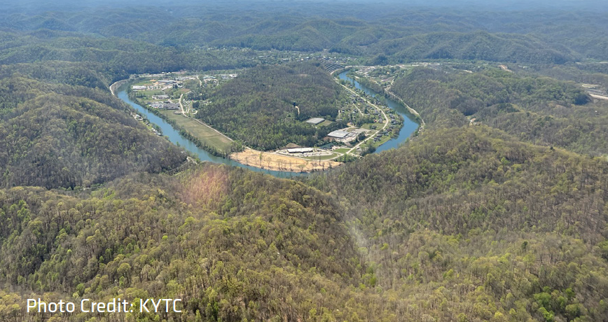 Aerial View of Panbowl Lake