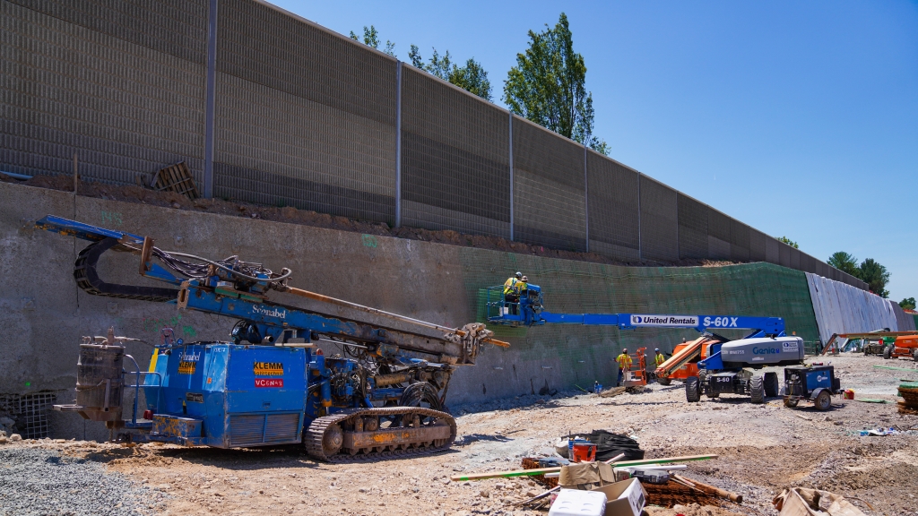 Permanent Retaining Wall