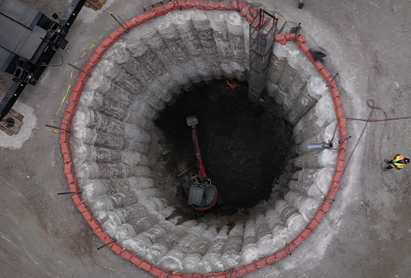 Secant Pile Shaft