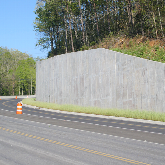 Permanent Retaining Wall