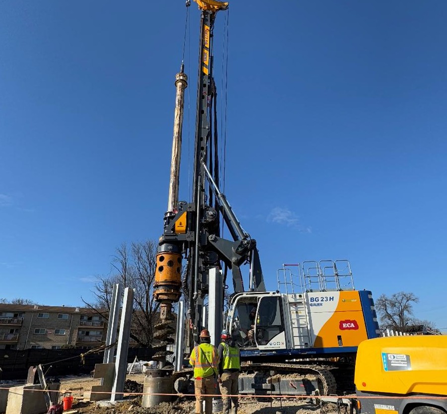 Drilled Shafts at Loch Raven Project Drilled Shafts