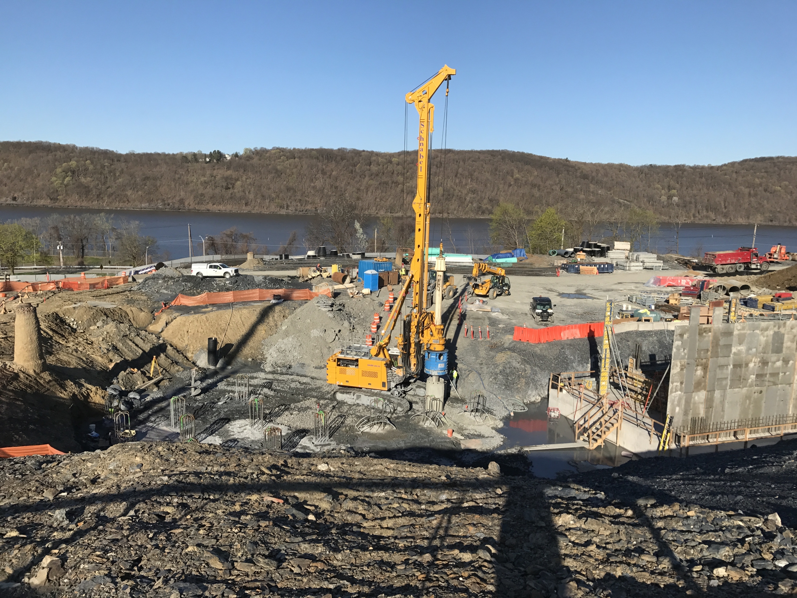 Drilled Shafts at Vassar Brothers Medical Center Expansion Project Drilled Shafts